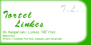 tortel linkes business card